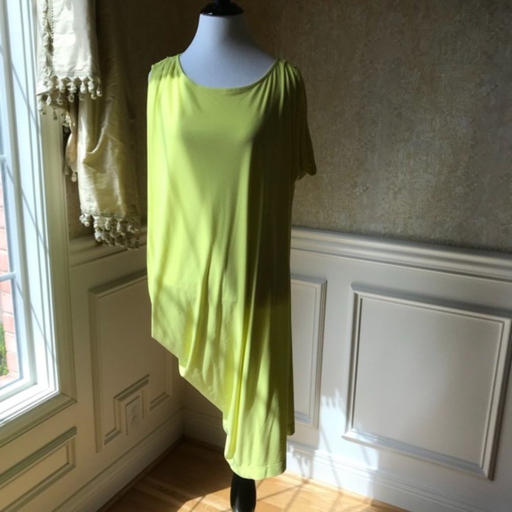 BCBG Asymmetrical One-shoulder dress